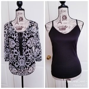2 for $36 NWT INC Embellished Blouse